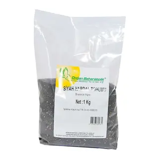 Hardal u Tane Doğal Siyah 1000 Gr Paket