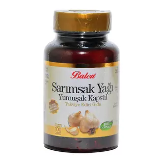 Sarımsak Yağı Yumuşak 100