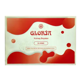 Kumaş Boyası Al Kırmızı 10 Gr Paket