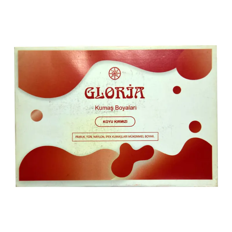 Kumaş Boyası Koyu Kırmızı 10 Gr Pkt