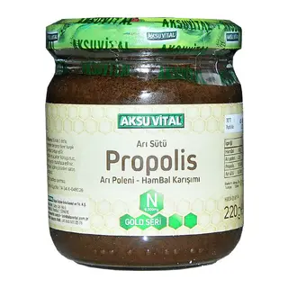 Arı Sütü Propolis Polen Bal Karışımı 220 Gr
