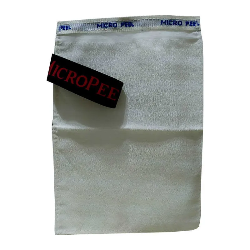 İpek Cilt İçin Banyo Kesesi Beyaz 16X25