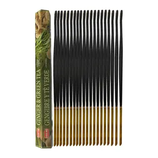 Zencefil Yeşil Kokulu 20 Çubuk Tütsü - Ginger Green Tea