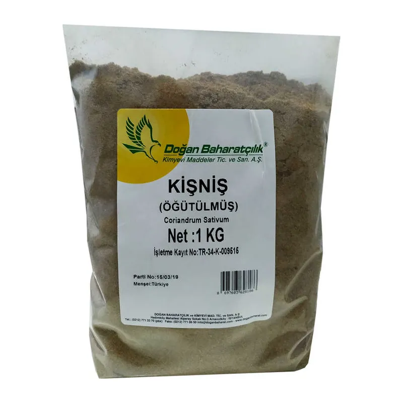 Kişniş Doğal Öğütülmüş 1000 Gr Paket