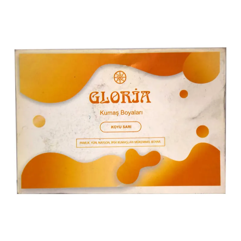 Kumaş Boyası Koyu Sarı 10 Gr Pkt