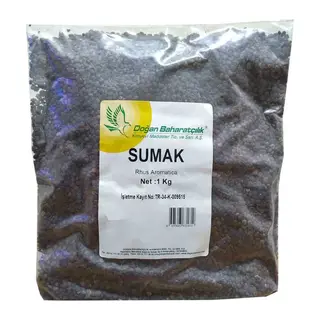 Sumak Tane Doğal 1000 Gr Paket