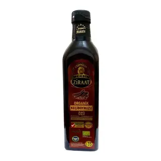 Keçiboynuzu Özü Harnup Özü Organik Cam Şişe 700 Gr