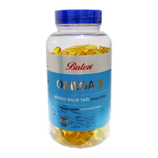 Omega 3 Norveç Yağı İçeren 200 (1380 MG - Form)