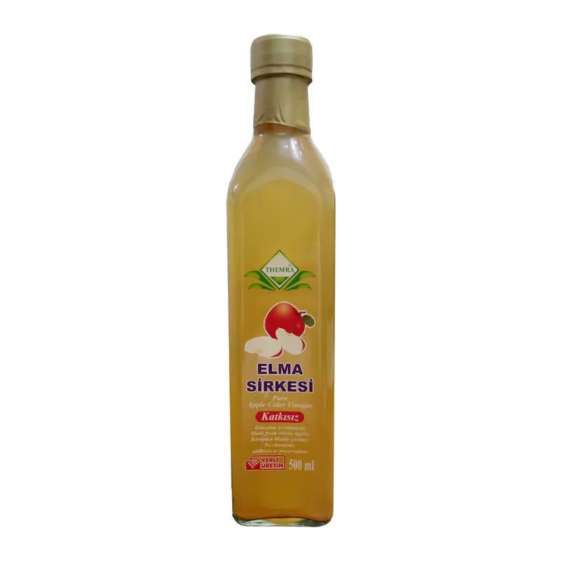 Elma Sirkesi Cam Şişe 500 ML