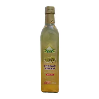 Enginar Sirkesi Cam Şişe 500 ML