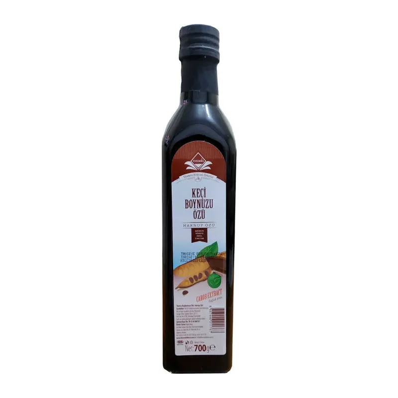 Keçiboynuzu Özü Harnup Özü Cam Şişe 700 Gr