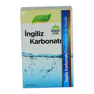 Yenilebilir İngiliz Karbonatı Bicarbonate De Soude 200 Gr