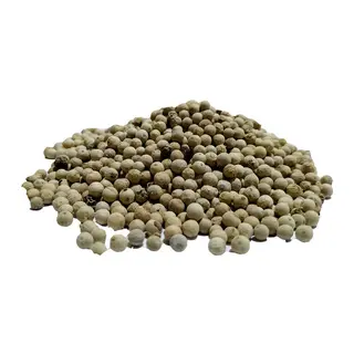 Doğal Tane Akbiber Beyaz Biber Beyaz Karabiber 100 Gr Paket