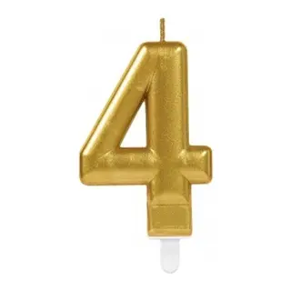 4 Rakam Gold Renk