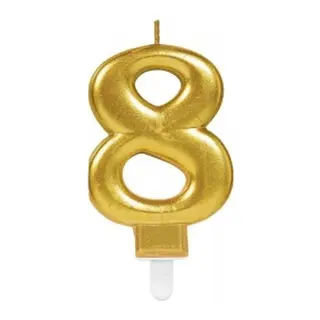 8 Rakam Gold Renk