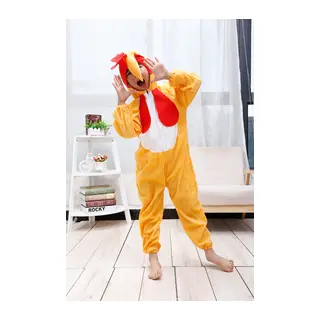 Çuk Horoz Kostümü - Tuk Kostümü 2-3 Yaş 80 cm