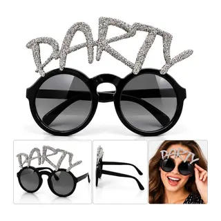 Simli PARTY Yazılı Parti Gözlüğü