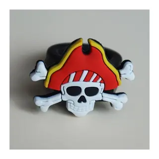 Kırmızı Renk lı Çuk Uyumlu Plastik Korsan Yüzüğü