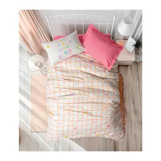 Genç Ranforce Nev Takımı Tek Kişilik Jours Pembe