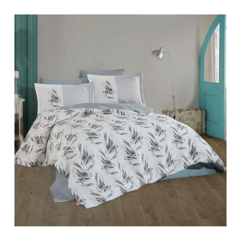 Tek Kişilik Poplin Nev Takımı Estate Taş