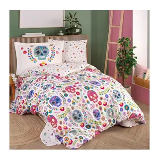 Tek Kişilik Poplin Nev Takımı Alice Fuşya