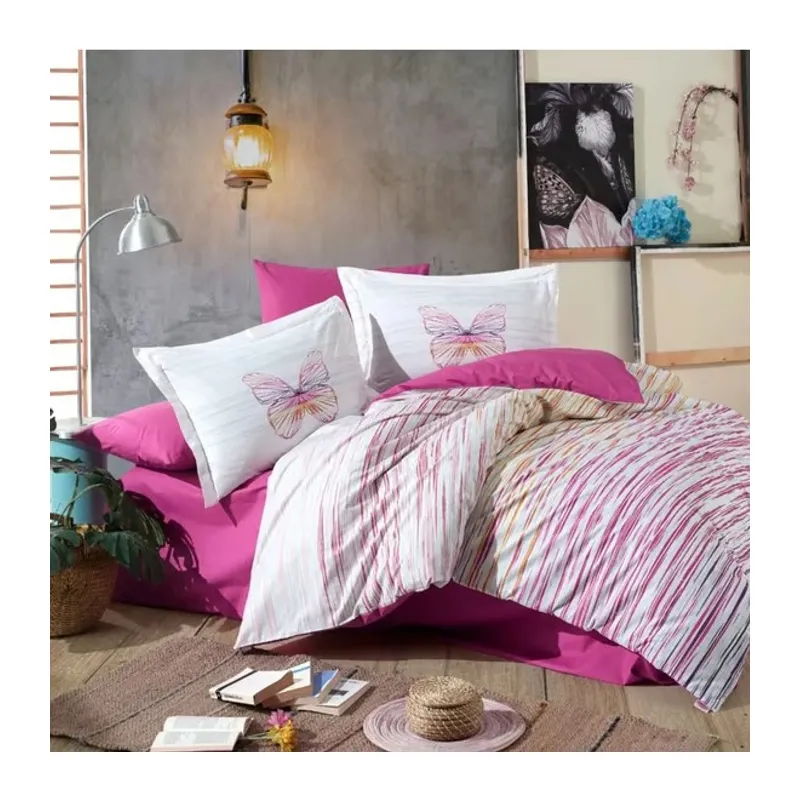 Kingsize Poplin Nev Eldora Fuşya