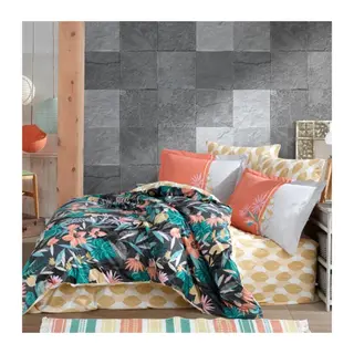 Kingsize Poplin Nev a Oranj