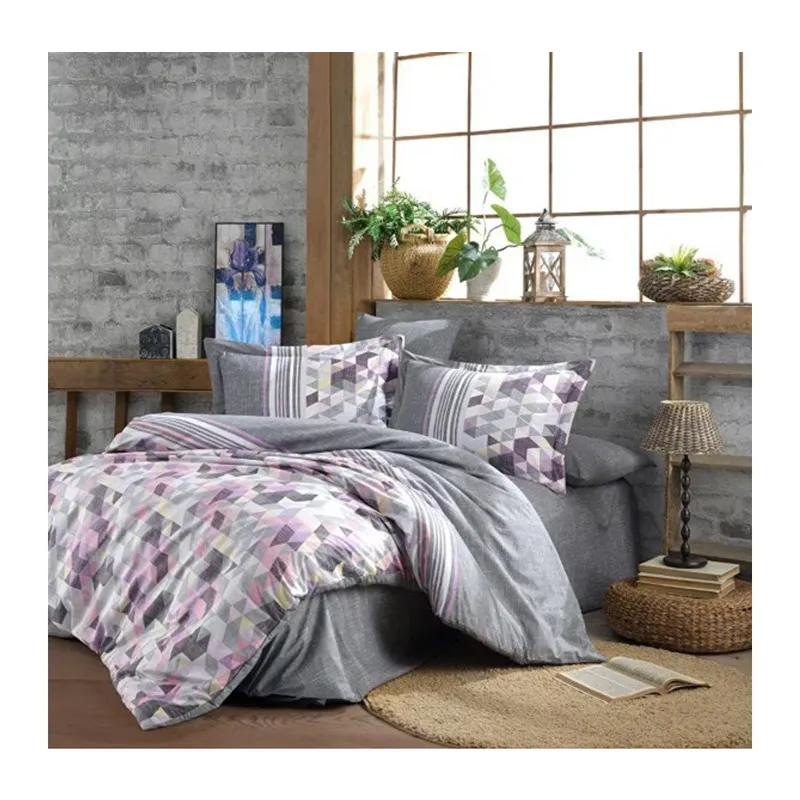 Kingsize Poplin Nev Arella Lila