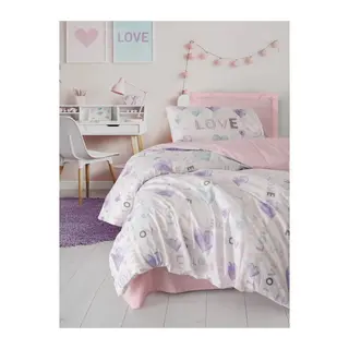 Genç Ranforce Nev Takımı Tek Kişilik Lovella Pembe