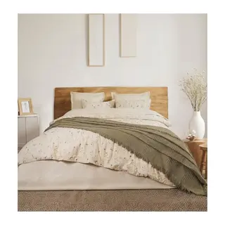 Şaheser Home Collection Çift Kişilik Pikeli Dijital Baskılı Nev Takımı Marvin Haki