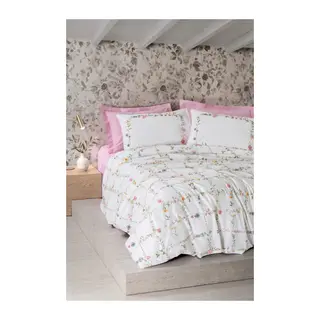 Modeline Ranforce Tek Kişilik Nev Takımı Trellis Pembe