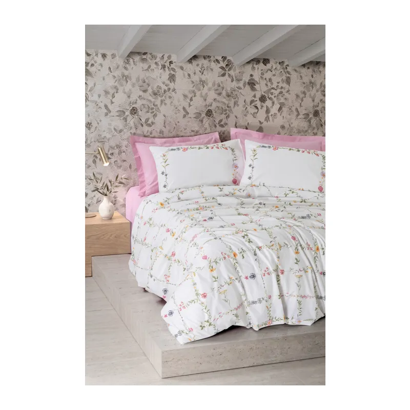 Modeline Ranforce Tek Kişilik Nev Takımı Trellis Pembe