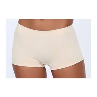Ten Dikişsiz Kadın Boxer Korse - Renkli / M