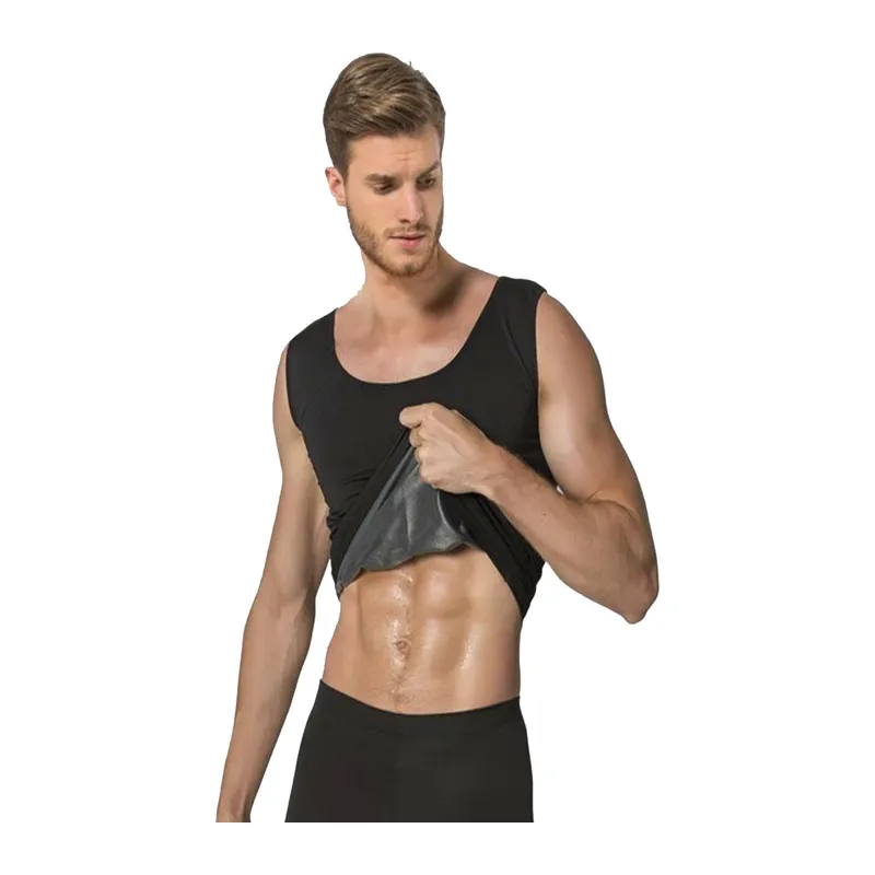 Siyah Erkek Termal Sauna Atlet - Renkli / XL