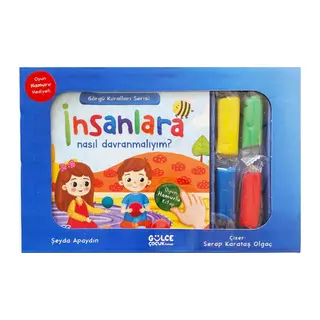 İnsanlara Nasıl Dranmalıyım - Görgü Kuralları Serisi - Oyun Hamurlu Seti