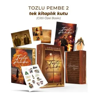 Tozlu Pembe 2 –Tek lık Kutu Yan Boyamalı