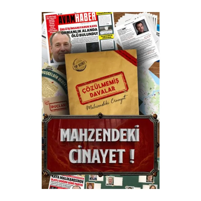 Mahzendeki Cinayet - Dedektif Oyunu