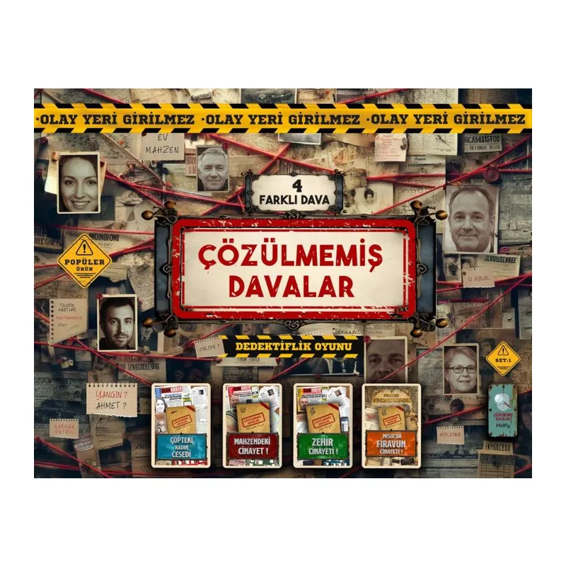 Çözülmemiş Dalar Kutulu Set 1
