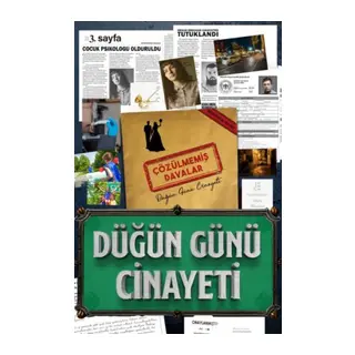 Düğün Günü Cinayeti - Dedektif Oyunu