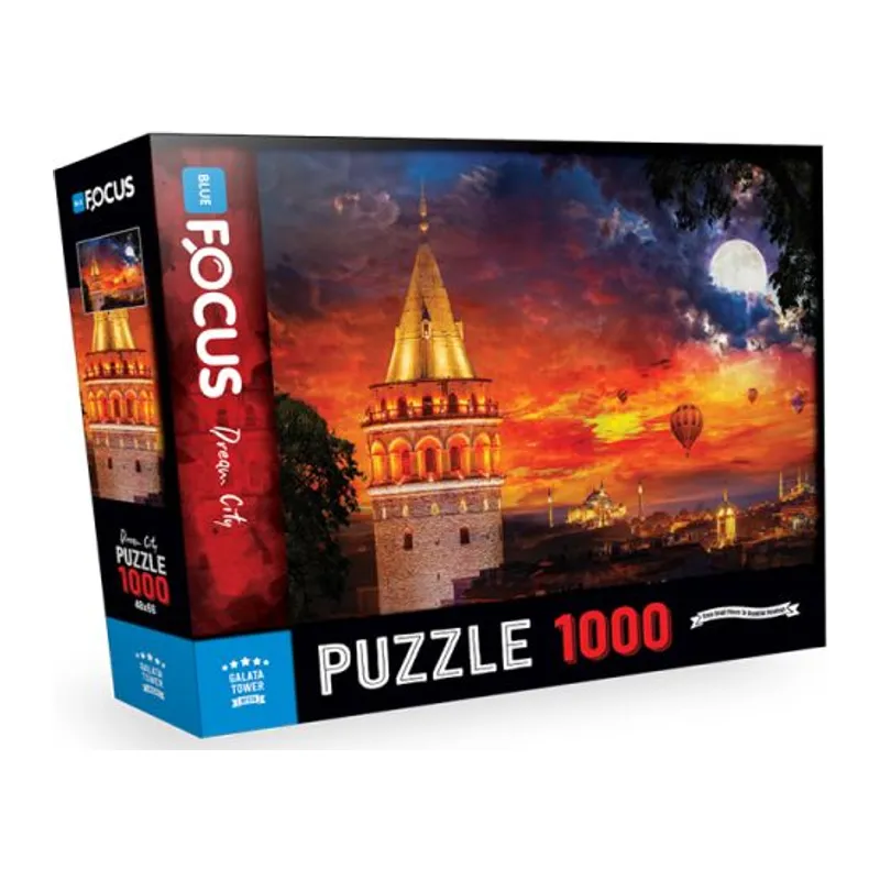 Blue Fus Puzzle Galata Kulesi 1000 Parça