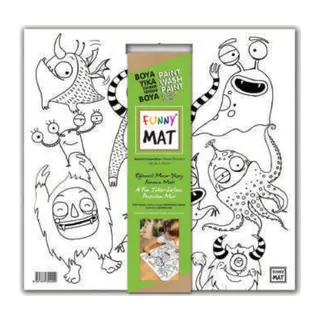 Funny Mat - Sevimli Canarlar 40x40cm