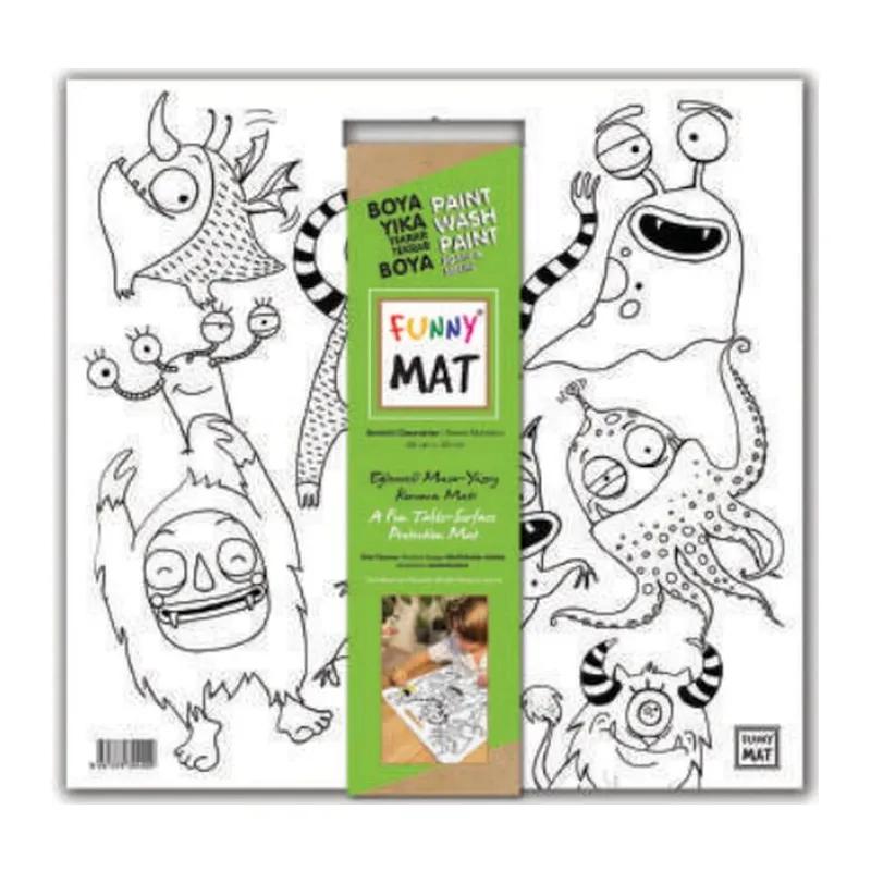 Funny Mat - Sevimli Canarlar 40x40cm