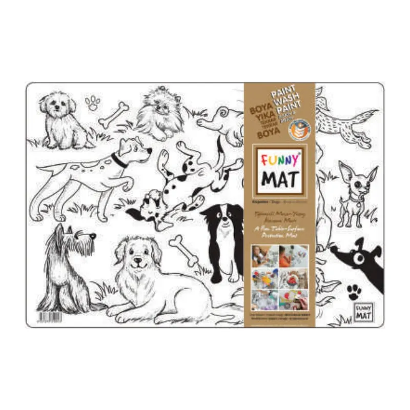 Funny Mat - Köpekler 33,5x48cm