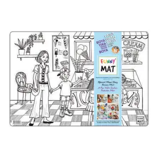 Funny Mat - Dondurma Dükkânı 33,5x48cm