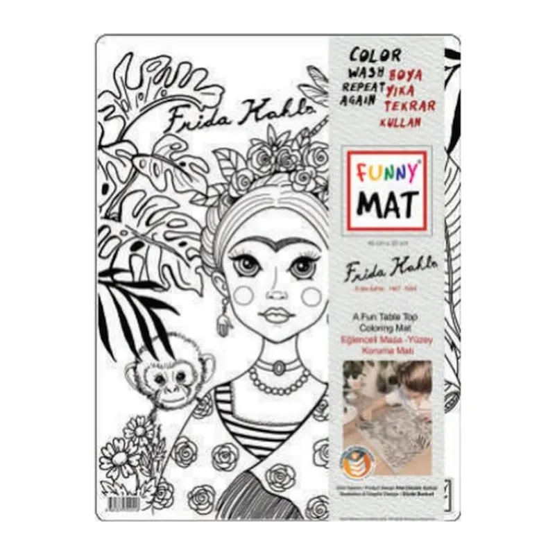 Funny Mat - Frıda Kahlo 30 X 40 Cm
