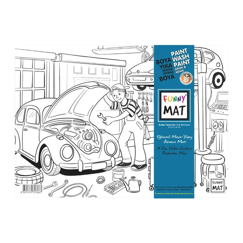 Funny Mat - Mini Araba Tamircisi