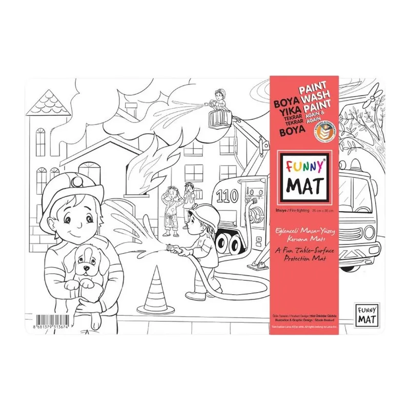 Funny Mat - Mini İtfaiye
