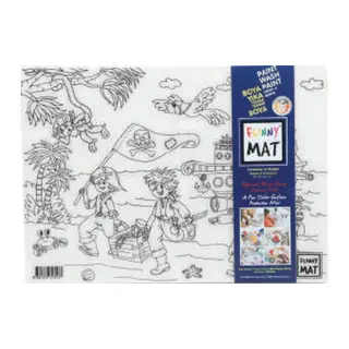 Funny Mat - Korsanlar Ve Araçlar 25 X 35 Cm