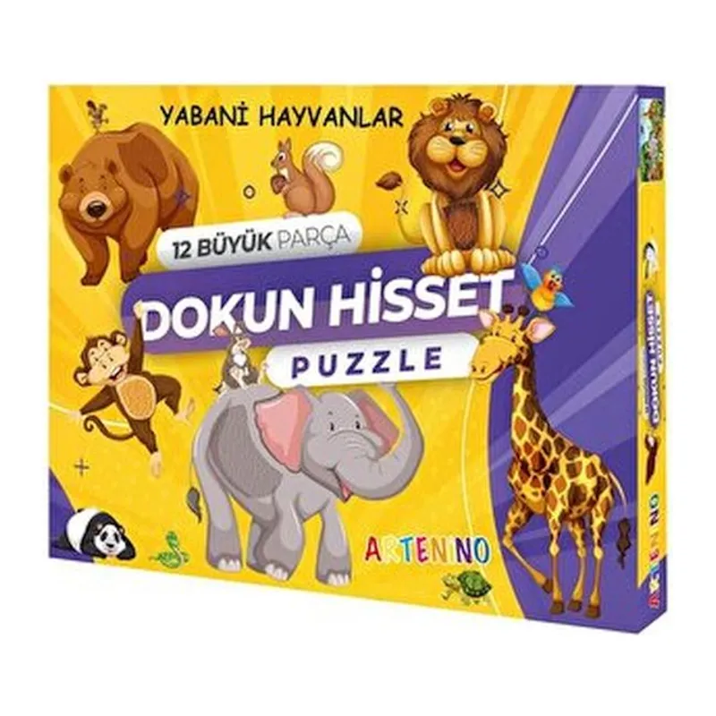 Yabani Hayvanlar - Dokun Ve Hisset Puzzle