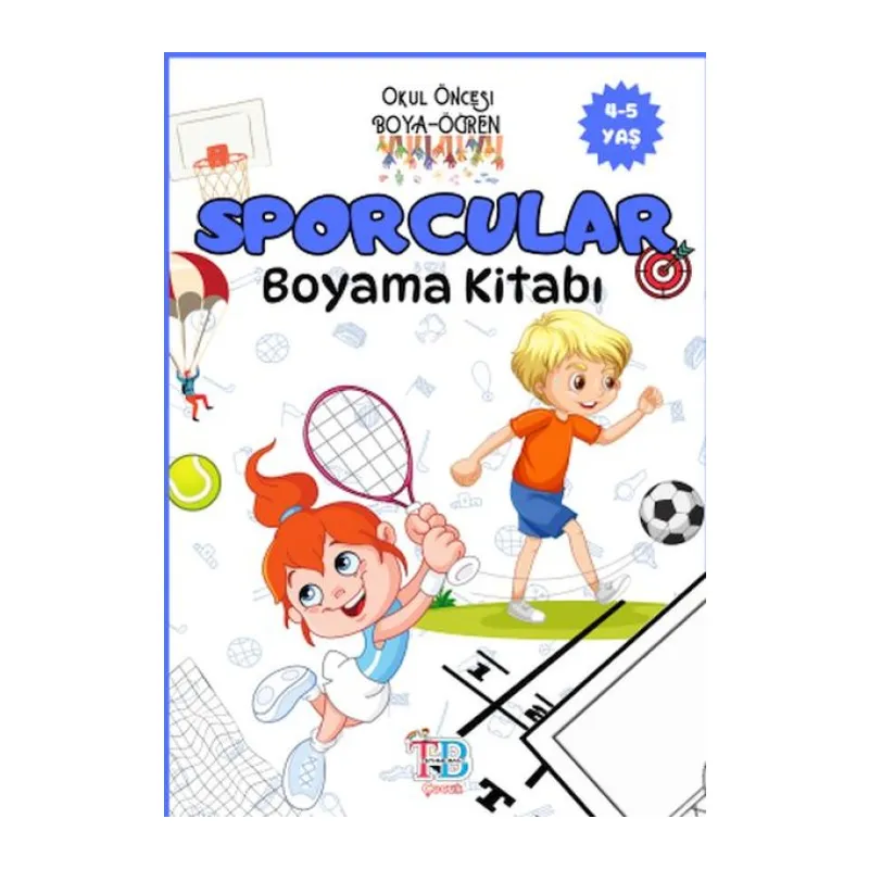 Sporcular Boyama Kitabı